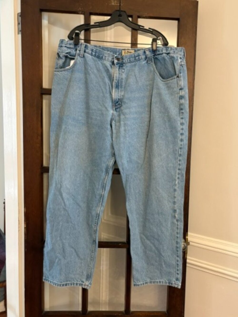 L.L. Bean Comfort Waist Jeans, Size 44 x 32